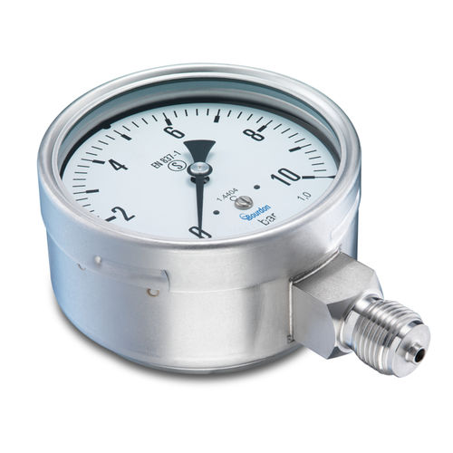 Absolutes Manometer - MEP5 - Bourdon - mit Zifferblatt-Anzeige / Gewinde / Edelstahl