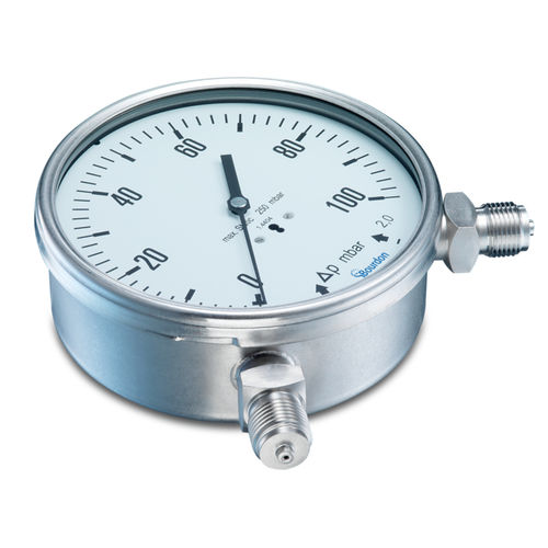 Differential-Manometer - MCD7 - Bourdon - mit Zifferblatt-Anzeige / Gewinde / NPT 1/2