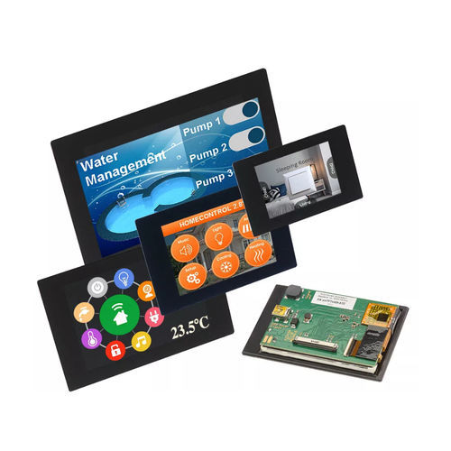 HMI / kapazitive Projektionstechnologie - uniTFT series - DISPLAY VISIONS GmbH - einbaufähig / embedded / mobil