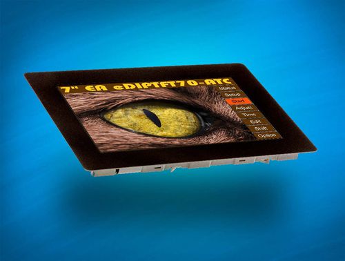 Display / TFT LCD - EDIPTFT series - DISPLAY VISIONS GmbH - mit resisitivem Touchscreen / kapazitive Projektionstechnologie / Farb