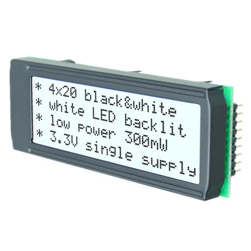Alphanumerisches Display - DIP205J-4NLW - DISPLAY VISIONS GmbH - LCD / monochrom / vierzeilig
