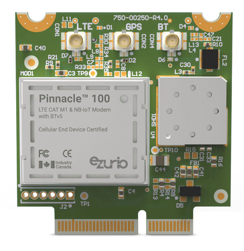 Modemintegrierte Schaltung / Mobilfunk - Pinnacle™ 100 - Laird Connectivity - Bluetooth / NB-IoT / mit geringer Leistung