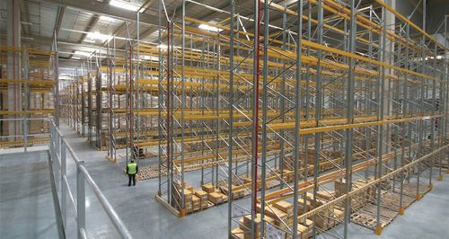 Regal für Materialumschlag - Linpac Storage Systems - verstellbar / Paletten