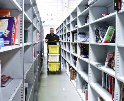 Büroregal - Linpac Storage Systems - Fachboden / Stau / mobil