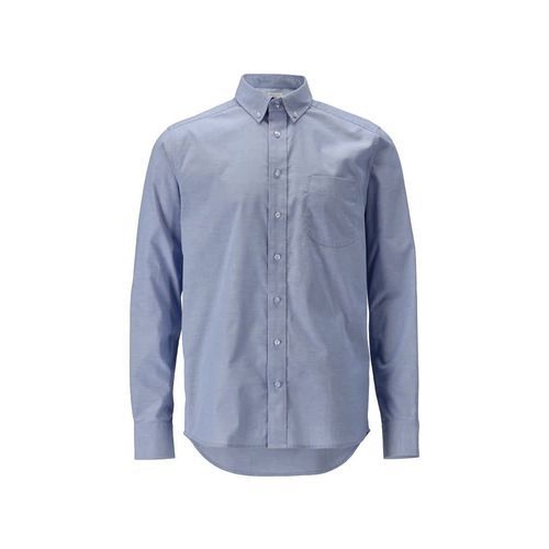 Arbeitshemd - 20404-745 - Mascot Workwear - Baumwolle / blau / L