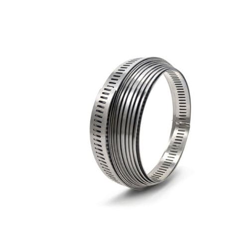 Stahlschlauchschelle - ADAPFLEX  - MIKALOR - Schrauben / Band / für Niederdruck