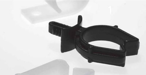 Clip für Kabel - MOSFC series - Molveno - Metalldraht / Kunststoff / Befestigung