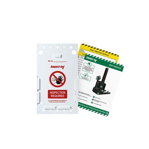 Kennzeichnungsetikett - ENT-ETI STACK - ScaffTag - Inspektion / Siegel / ABS