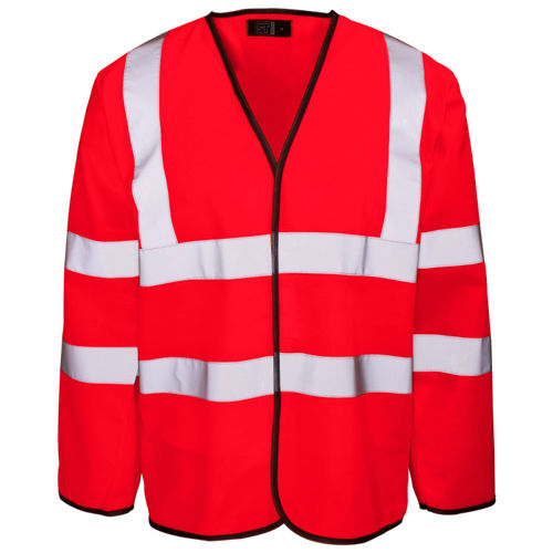 Warnschutzweste - H81-1 - Supertouch - Arbeit / Polyester / für Baustellen