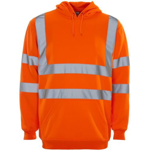Warnschutz-Kapuzenpullover - H69 - Supertouch - Arbeit / Polyester / unisex