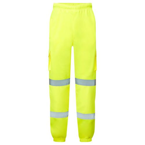 Warnschutzhose - EHV07 - Supertouch - Arbeit / aus recyceltem Polyester / für Baustellen