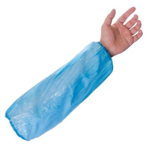 Einweg-Unterarmschutz - D22 - Supertouch - Arbeit / chemikalienbeständig / PE