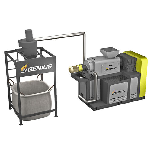 Zentrifugaltrockner - DW series - Genius Machinery Co., Ltd - Chargen / für Kunststoff / Konus-Schnecken