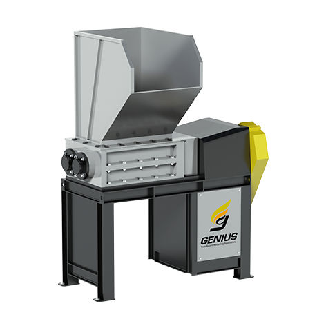Primär-Schredder - KD series - Genius Machinery Co., Ltd - Zweiwellen / Kunststoff / kompakt