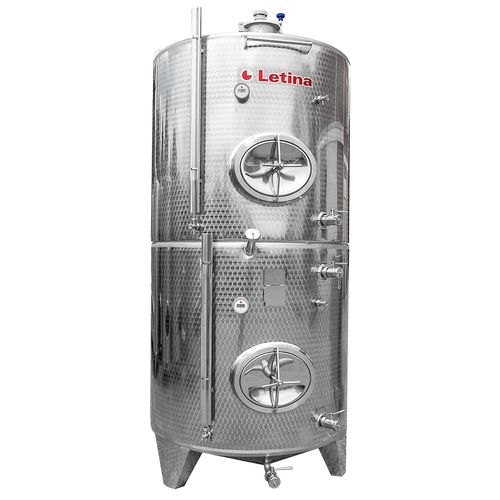 Speichertank - ZK series - Letina - Gär / für Wein / für Nahrungsmittel