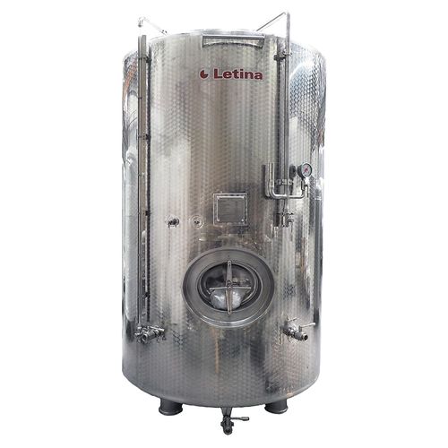 Drucktank - T series - Letina - für Produktion / für Wein / Edelstahl