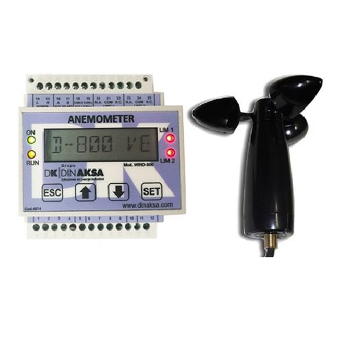 Schalensternanemometer - WIND-E725 - DINAKSA PESAJE - digital / kompakt / mit Alarm
