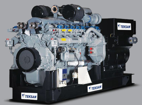 Biogas-Stromaggregat - TJ375PE-BC5A - Teksan - dreiphasig / stationär / 50 Hz