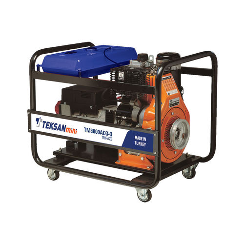Diesel-Stromaggregat - TM8000AD3-O - Teksan - dreiphasig / tragbar / 50 Hz