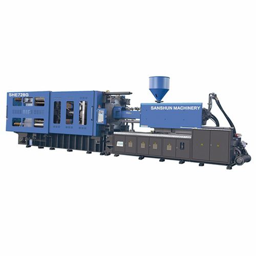 Horizontale Spritzgießmaschine - SHE728G - NINGBO SANSHUN MACHINERY & TECHNOLOGY CO.,LTD - hydraulisch / Kniehebel