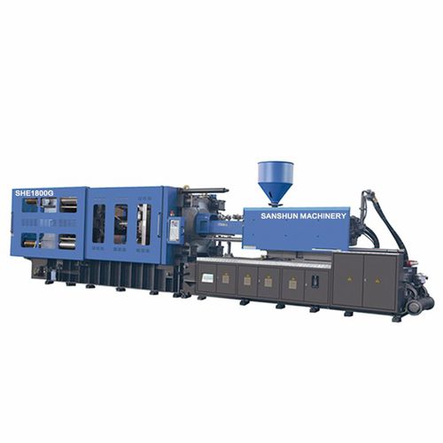 Horizontale Spritzgießmaschine - SHE1800G - NINGBO SANSHUN MACHINERY & TECHNOLOGY CO.,LTD - servohydraulisch / für PET / Kniehebel