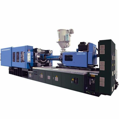 Horizontale Spritzgießmaschine - SHE528-HD  - NINGBO SANSHUN MACHINERY & TECHNOLOGY CO.,LTD - hydraulisch / Nylon / Kniehebel