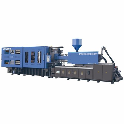 Horizontale Spritzgießmaschine - SHE688  - NINGBO SANSHUN MACHINERY & TECHNOLOGY CO.,LTD - hydraulisch / Kniehebel