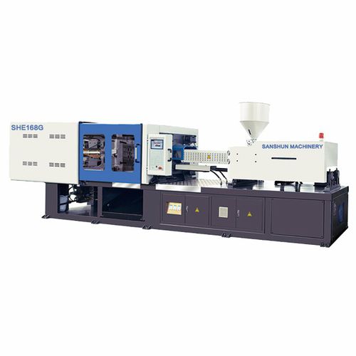 Horizontale Spritzgießmaschine - SHE168G - NINGBO SANSHUN MACHINERY & TECHNOLOGY CO.,LTD - hydraulisch / für PET / Kniehebel