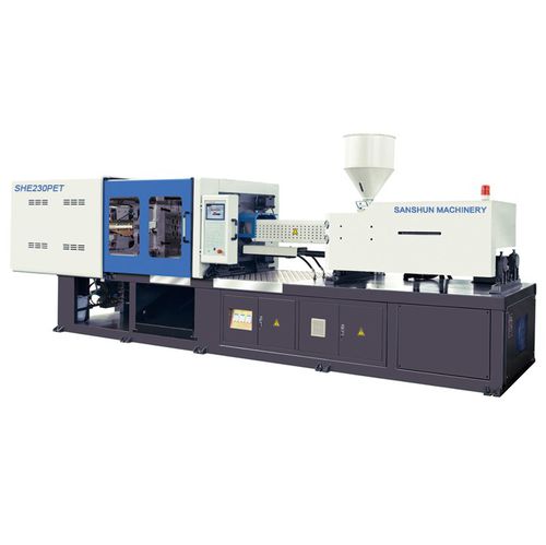 Horizontale Spritzgießmaschine - SHE230V-PET  - NINGBO SANSHUN MACHINERY & TECHNOLOGY CO.,LTD - hydraulisch / für PET / Preform