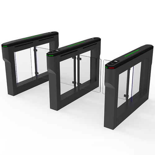 Einflügelige Drehsperre - MT340 - Mairs Intelligent Technology Co.,Ltd - halbhoch / automatisch / mit Magnetkartenleser