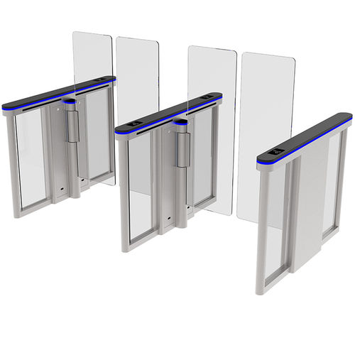 Automatische Personenschleuse - MT-A308 - Mairs Intelligent Technology Co.,Ltd - für Zugangskontrolle / Edelstahl