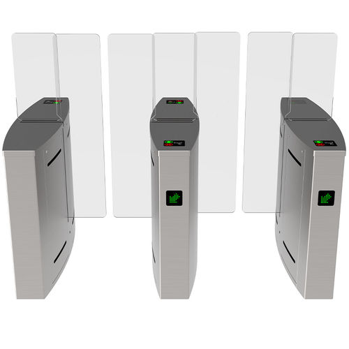Schiebe-Drehsperre - MT247 - Mairs Intelligent Technology Co.,Ltd - Gesamthöhe / mit Magnetkartenleser / automatisch