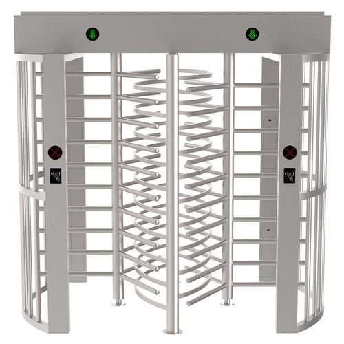 Gesamthöhe-Drehsperre - MT402-2 - Mairs Intelligent Technology Co.,Ltd - für starke Begehung / automatisch / mit Magnetkartenleser