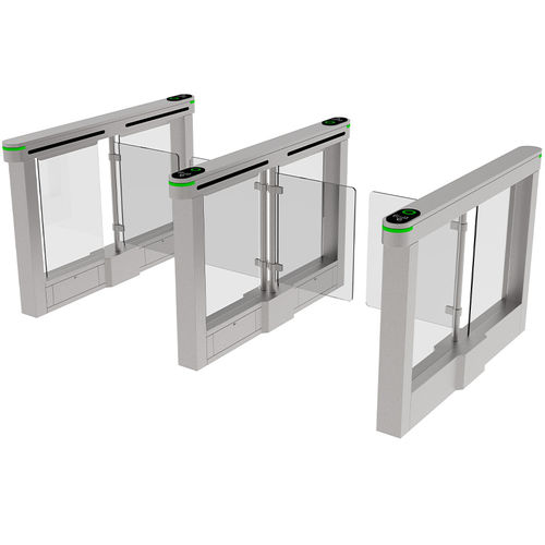 Einflügelige Drehsperre - MT-H318 - Mairs Intelligent Technology Co.,Ltd - halbhoch / automatisch / mit Magnetkartenleser