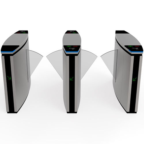 Automatische Personenschleuse - MT256 - Mairs Intelligent Technology Co.,Ltd - für Zugangskontrolle / Edelstahl