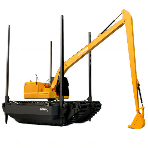 Chassis für Baustellenmaschine / auf Raupen - AP-07 - Relong Tech - motorisiert / für schwergewichtige Fahrzeuge