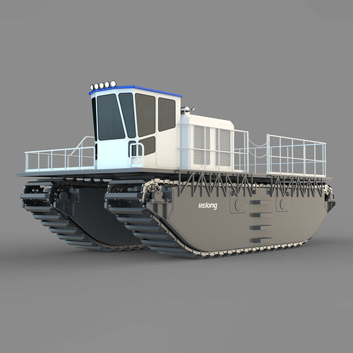 Amphibisches Fahrzeug - AT-30 - Relong Tech - für den Materialtransport / Diesel / Raupen