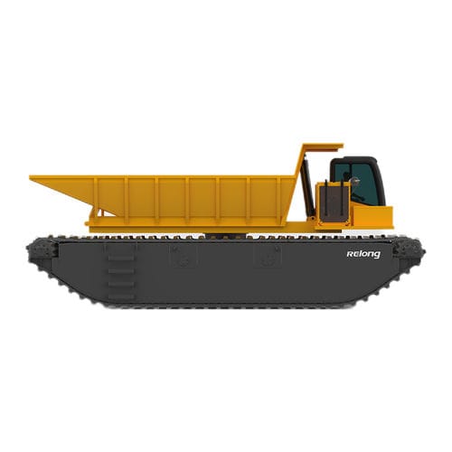 Amphibischer Muldenkipper - AD-10 - Relong Tech - starr / Diesel / für Baustelle