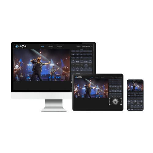 Mobile App / Überwachung - Zowietek Electronics, Ltd. - Steuerung / Konfiguration / Einrichtung