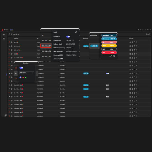 Mobile App / Steuerung - ZowieX - Zowietek Electronics, Ltd. - Kontroll / Streaming / Einrichtung