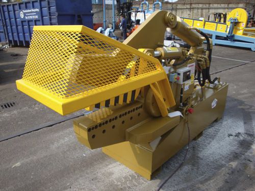 Elektro-Schere - McIntyre 640-240T - JMC Recycling Systems Ltd - für Metall / Alligator / halbautomatisch