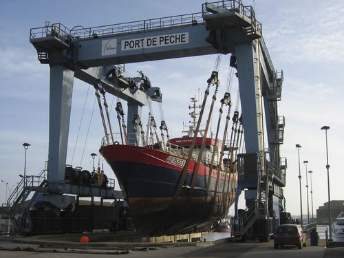 Portalhubwagen für Boot - Teamnetwork S.r.l - elektrisch