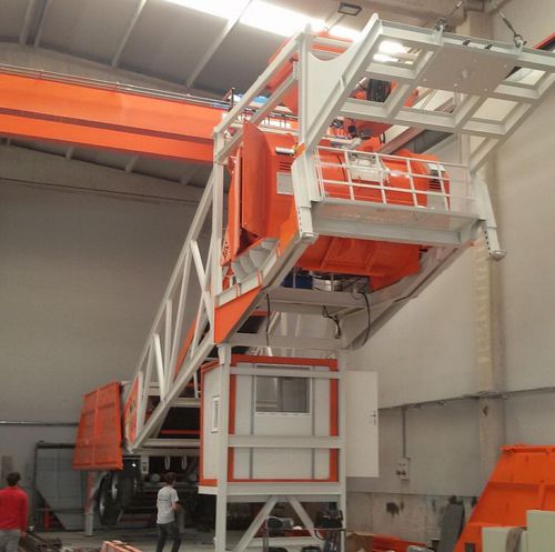 Mobile Betonmischanlage - CRM-i100 - OPT Makine - automatisch / horizontal / kontinuierlich