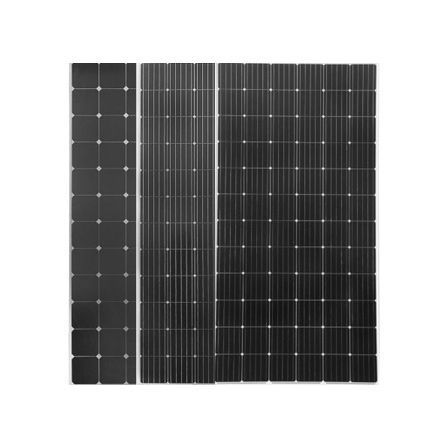 Solarpanel / monokristallines Silicium - SHENZHEN MICNO ELECTRIC CO., LTD. - polykristallines Silizium / black / auf Glas