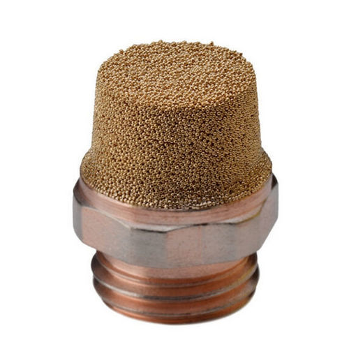 Schalldämpfer für Belüftung - STE series - Sinterfiltri srl - für Verdichter / für Filter / hexagonale Rohr