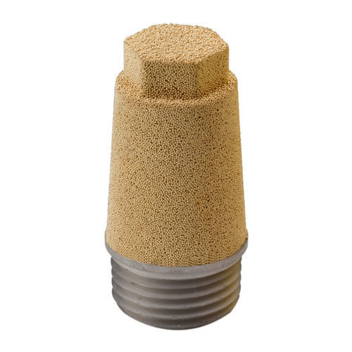 Auslass-Schalldämpfer - SET/NC-NPT series - Sinterfiltri srl - für die Fahrzeugindustrie / für Lebensmittel / für Pneumatikzylinder
