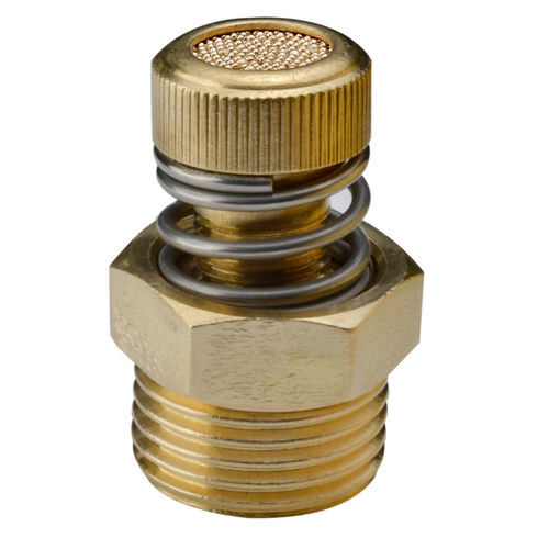 Flusskontrolle-Schalldämpfer - SBR series - Sinterfiltri srl - für Armaturen / Steuer / Bronze