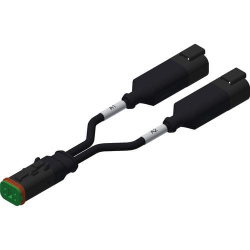 Y-förmiges Verteilerkabel - DP72-77591-5130050 - Data Panel GmbH - Daten / 2 Ableitungen