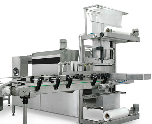 Automatische Schrumpffolienverpackungsmaschine - Guangzhou Jammed Intelligent Technology Co., Ltd. - für Flaschen / für die Lebensmittel- und Getränkeindustrie / für Verpackungsmaschinen