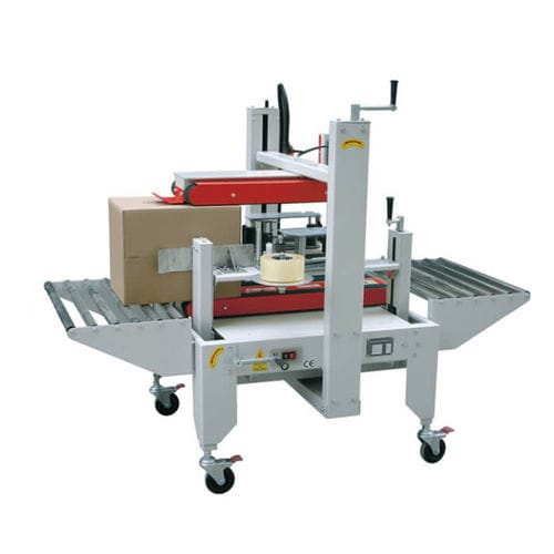 Mehrklappen--Kartonverschließer - AS-423 - Qingdao Ausense Packing Equipment Co., Ltd. - mit Klebeband